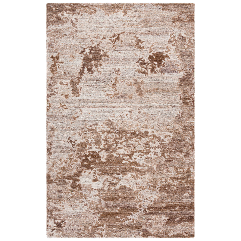 Oakwood 103 Hand Tufted 80% Wool; 20% Cotton Abstract Rug, 5'-0" X 8'-0" Rectangle