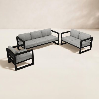 Smith 84" Sunbrella® Patio Sectional Set
