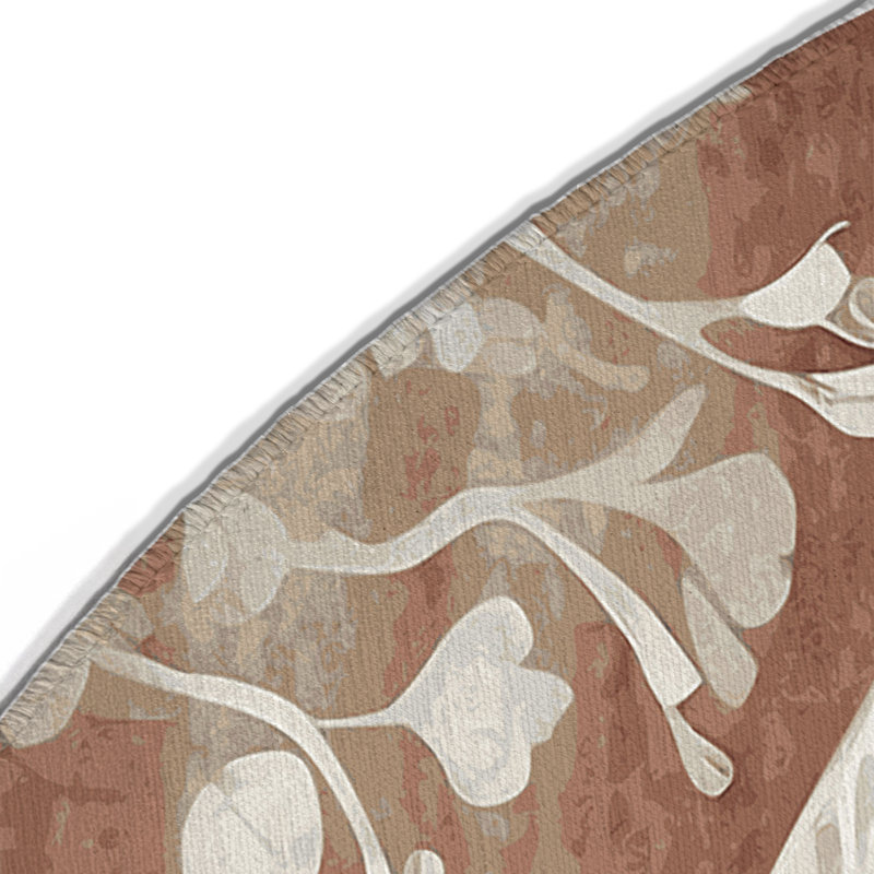 Tapis intérieur et extérieur Windswept Harmony, Rond 5 pi