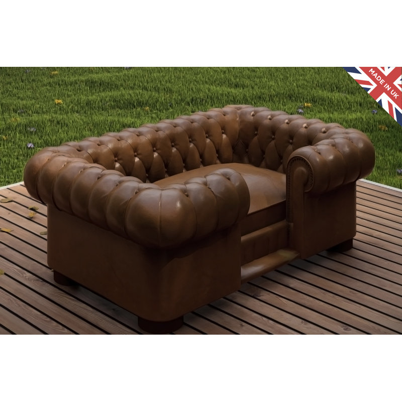 Effingham Chevron Pet Bed, 11.8cm H x 37cm W x 31.1cm D, Small (5-12kg), Tan