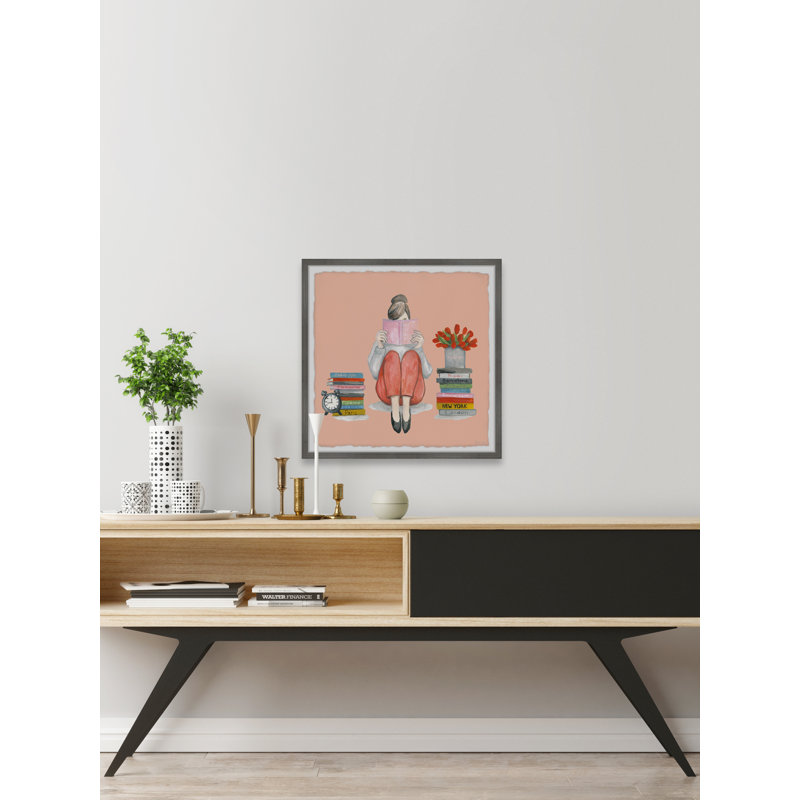 Beginners Guide to Fashion 1 Piece Single Picture Frame Painting, 45cm H x 45cm W