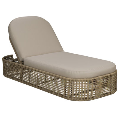 Bliss Outdoor Chaise Lounge , Cushion Included