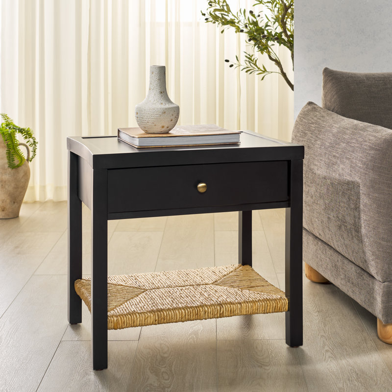 Charnisha Banana Stem Shelf Nightstand