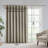 Printed Heathered Blackout Window Patio Panel, Blocks Light And Noise For Energy Efficiency And Comfort-1451611851-1451611850