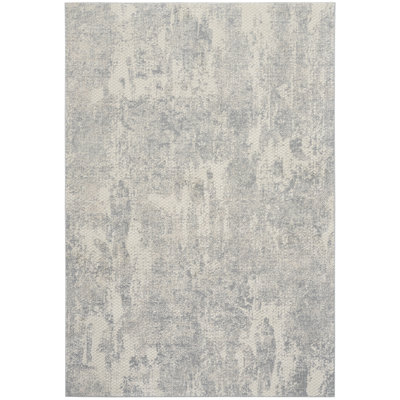 Zellmer Machine Woven Light Grey Indoor Rug