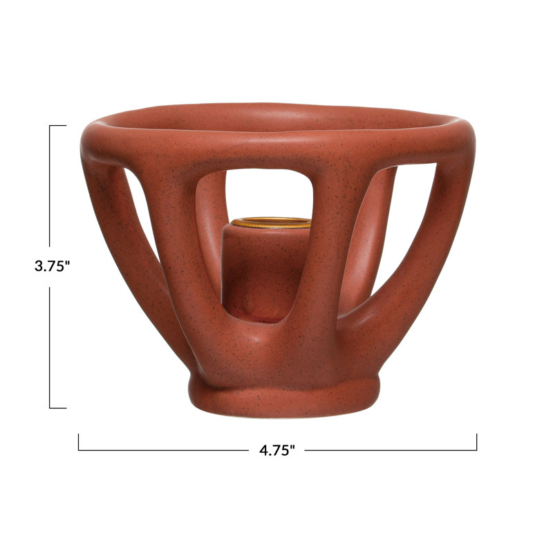 Stoneware Taper Holder