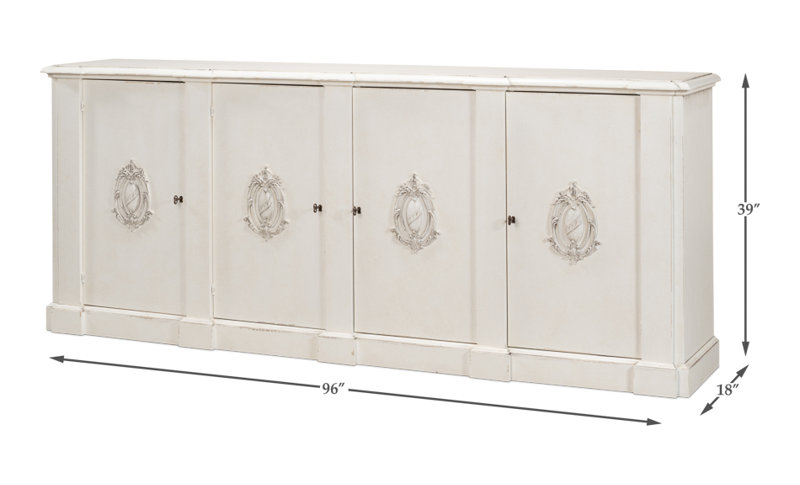 Suero 96'' W Solid Wood Sideboard