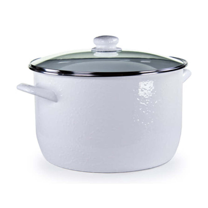 Solid White 18qt Stock Pot