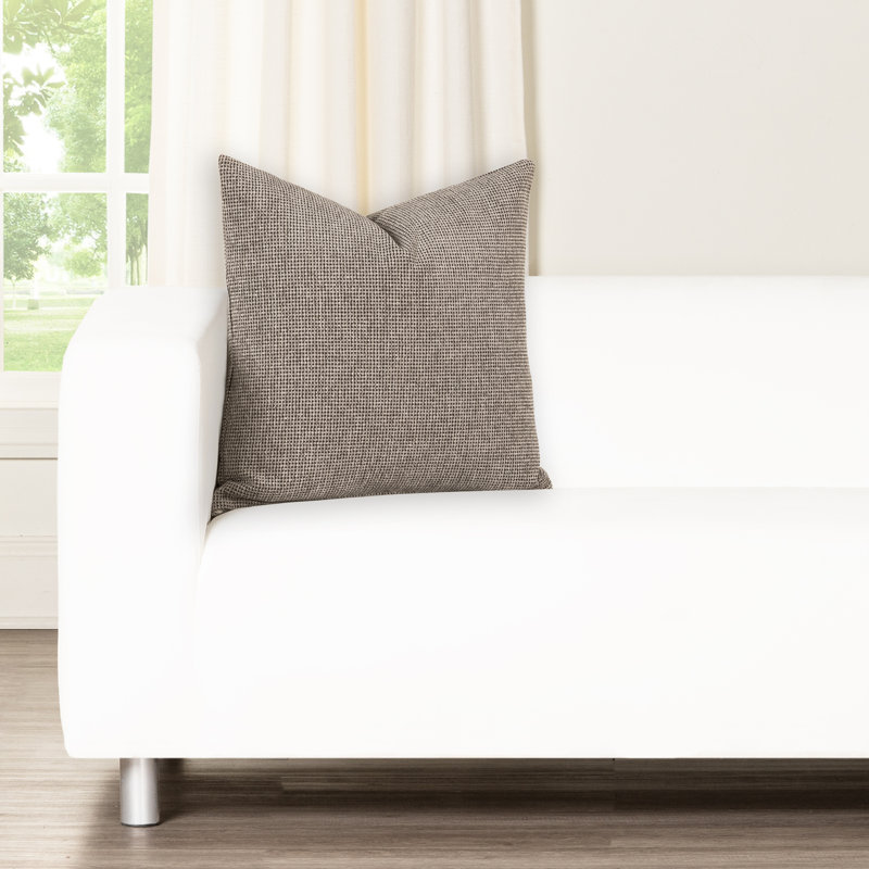 All Modern Vision Granite Throw Pillow, Square 16", Polyester