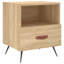 Capodanno 40cm W Manufactured Wood Bedside Table-1965197195