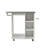 Ironing Cart With Rolling Ironing Board, Multipurpose Ironing Cabinet With Wheels, Compact Ironing Solution For Laundry Room, Bedroom,Cloakroom-White