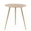 Ensemble de 2 tables d'appoint en marbre avec pieds en aluminium-2103738032