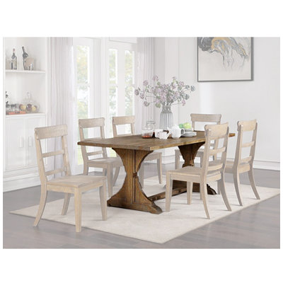Turnour Solid Wood Dining Table
