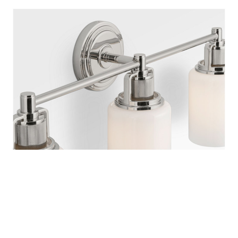 Ashford Bath, Polished Nickel, 10.25" H x 23.75" W x 5.5" D