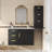 Wall Mounted Floating Cabinet, Side Cabinet With Drawers-237336753