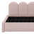 Twin Size Upholstered Daybed With Scallop-Shaped Guardrail And Pull-Out Bed, Velvet Sofa Bed, Metal Slatted Frame, Space-Saving Design-1239803578