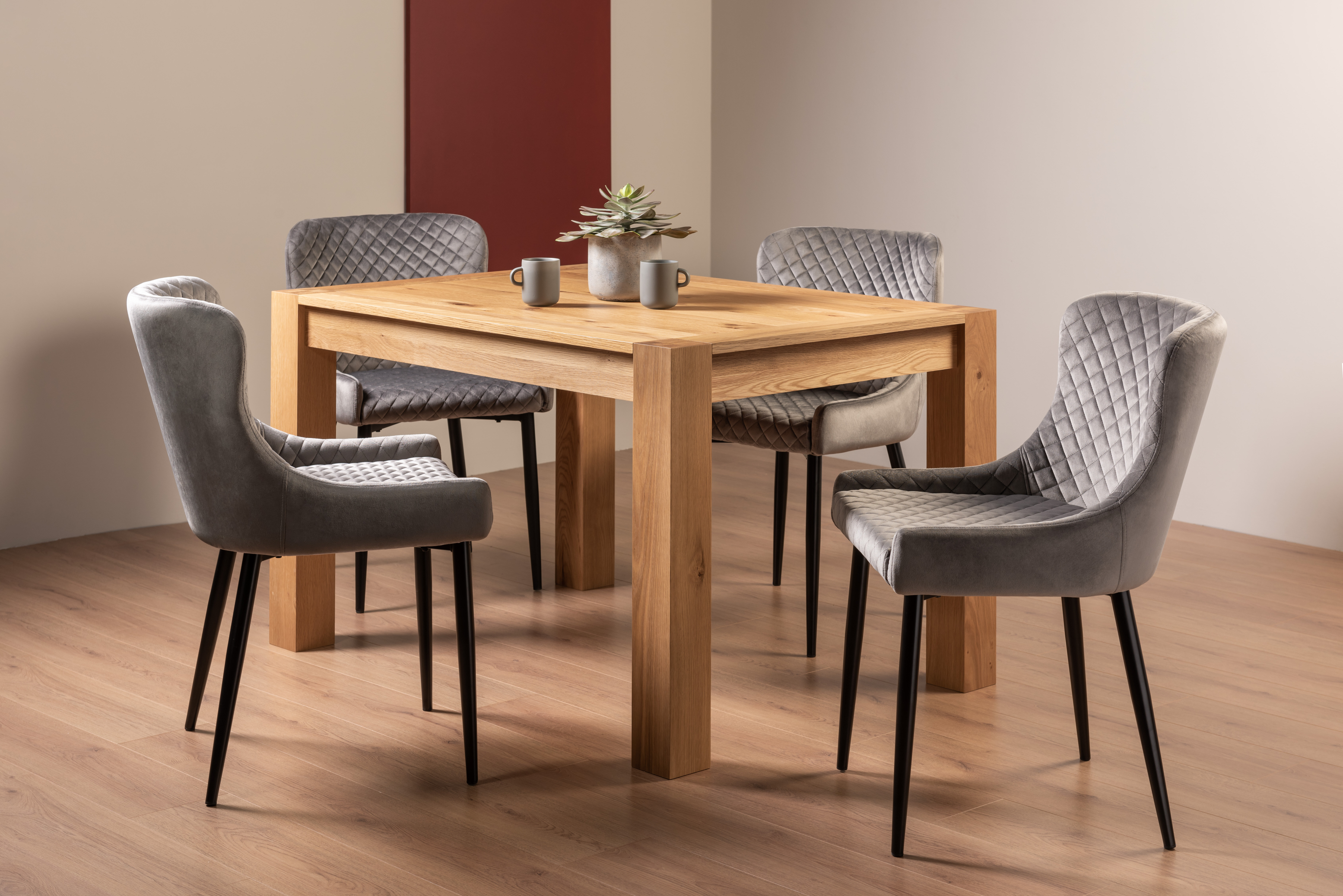 Mistana hinkley extendable solid deals wood dining table