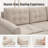 7 - Piece Upholstered Sectional Sofa With With Under Seat Storage-100519785