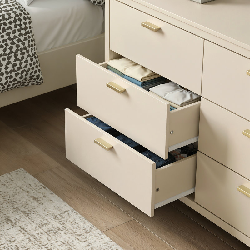 Bonnie 6 Drawer Chest of Drawers, Natural