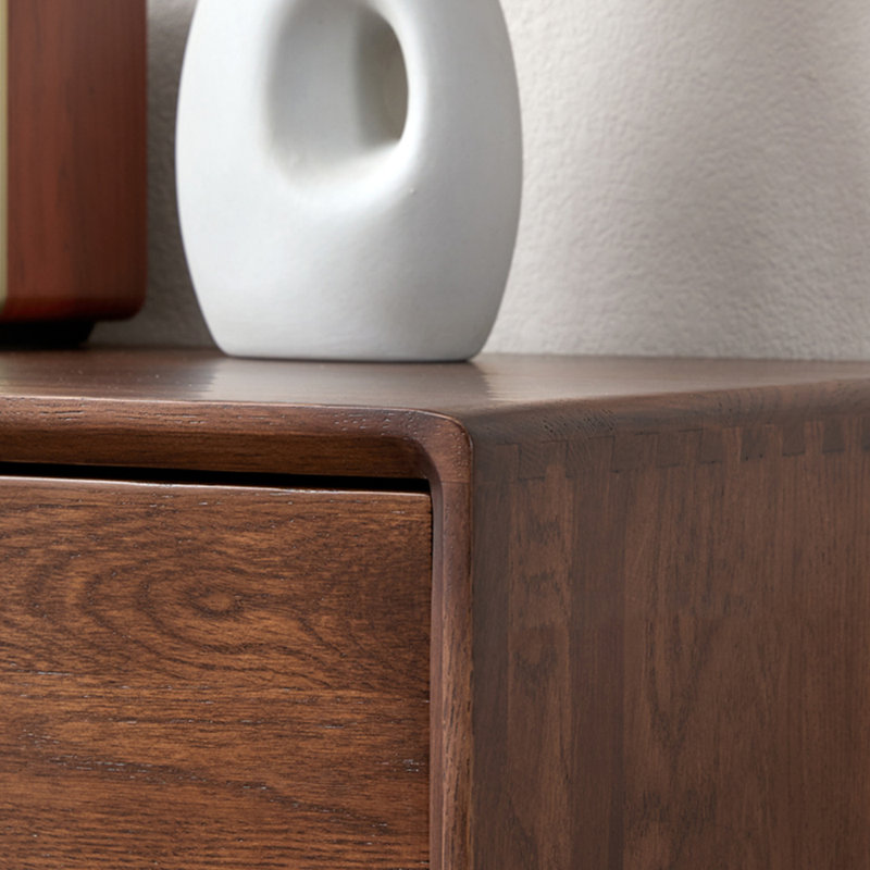 Meuble télé de style japonais minimaliste, 82.68"