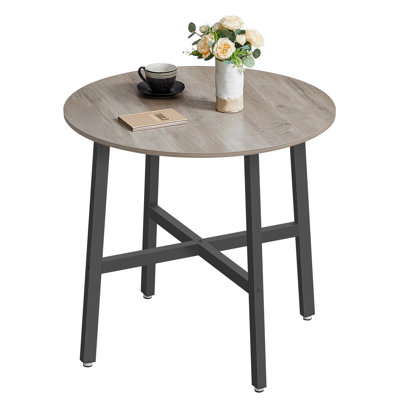 Brillion Round Metal Base Dining Table