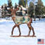 Art de jardin paysages en bois de cerf