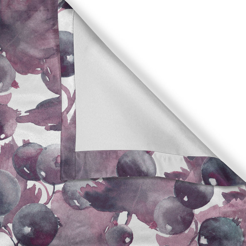 Philomena Polyester Semi Sheer Curtain Pair
