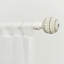 Tringle à rideaux simple réglable en métal 1 po-59079012-59079009