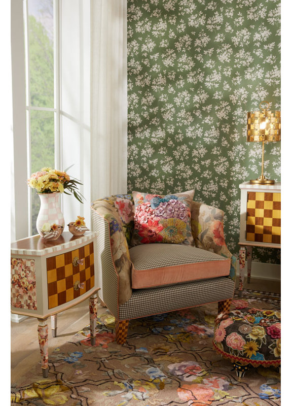 Rosy Check Tall Vase