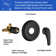 Shower Faucet Set With 7 Functions Handheld Shower Head Filter Shower Combo Set Shower System Shower Trim Kit