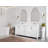 Aberdeen 72 " W Freestanding Standard Free Standing 2 Double Vanity Bathroom Vanity With Quartz Top-2139847476-2120455377