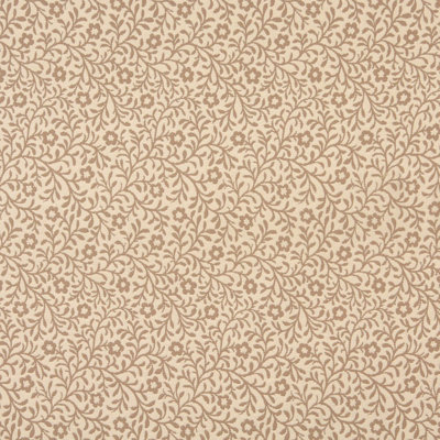 Tissu floral matelassé