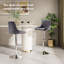  Grey Velvet 2 Set Bar Stools