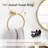 10-Piece Bathroom Hardware Set - Stainless Steel Towel Bar, Toilet Paper Holder, Towel Rings & Hooks - Wall-Mounted Durable-113930467