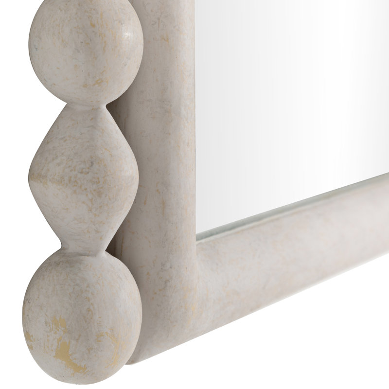 Belle Mirror - Small, 37" x 27.75", Cream