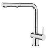 Spartacus Pull Out Single Handle 90 Degree Arc Kitchen Faucet