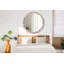 Huldar Glass Flat Wall Mirror