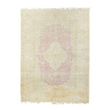 Silk Floral Area Rug
