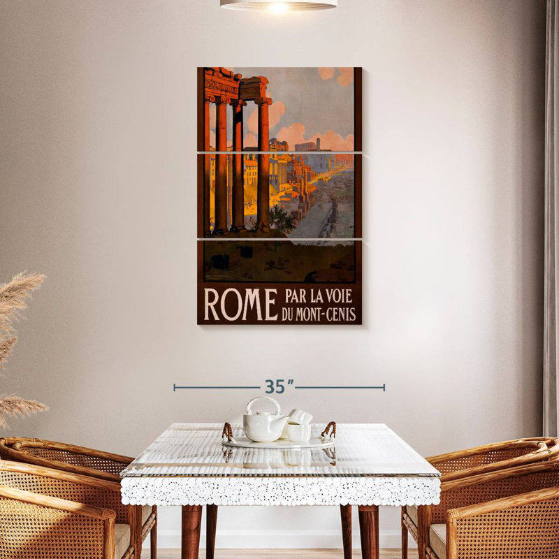 Nicci See Rome, 74" H x 48" W