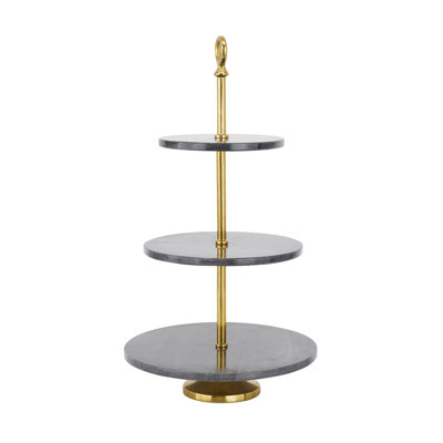 Marble Tiered Stand