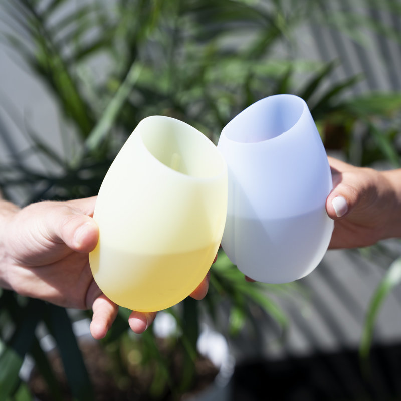 Tasses à vin en silicone Flexi