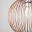 Ireland 32cm H Metal Round Pendant Shade ( Spider ) in Copper