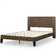 Kira Contemporary Modern Solid Wood Low Profile Platform Bed