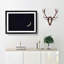 Crescent Moon & Planet Venus in Abstract - Picture Frame Graphic Art Print on MDF-55682656-55682657