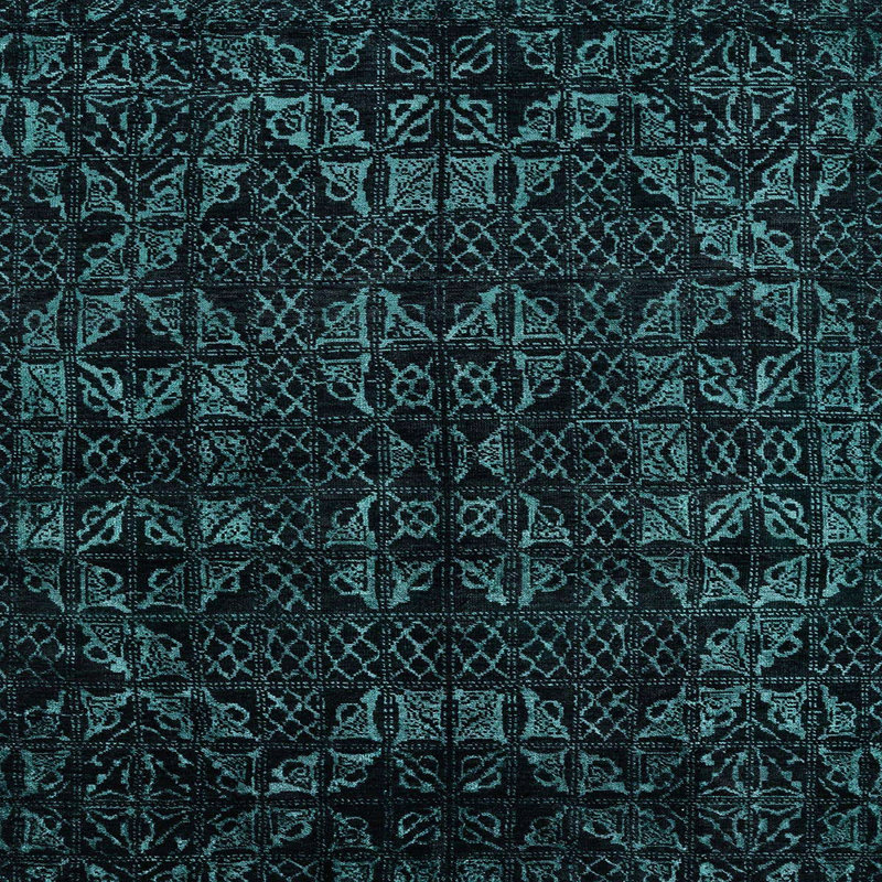 Tapis abstrait moderne 4494, Carré 3 pi