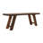 Lewis Unfinished Rustic Solid Wood Bench-814984515