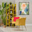 «Desert City with Palms Floater», art mural sur toile par Kim Allen-689116308-689116304