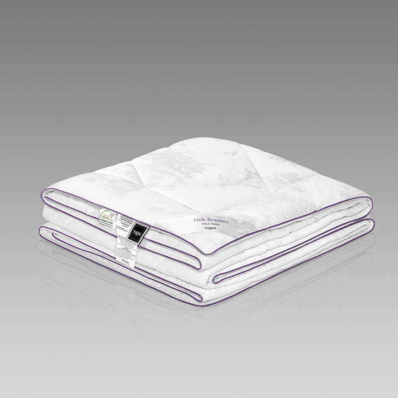 Milk Dreams Microfiber All Season Down Alternative Comforter, King