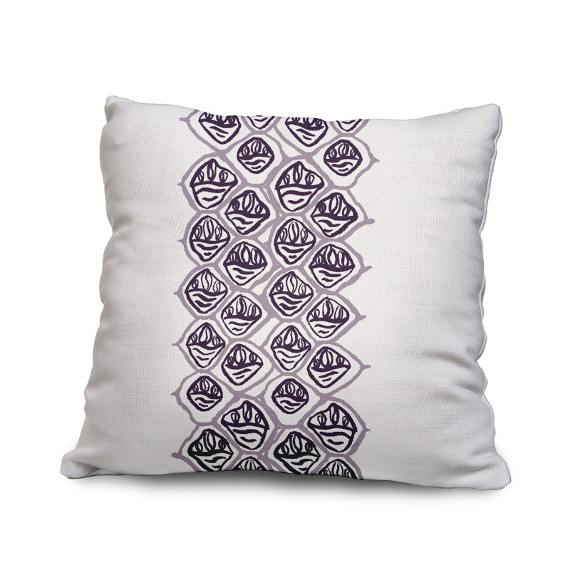 Housse de coussin carrée extérieure/insert, Violet, 20 po X 20 po