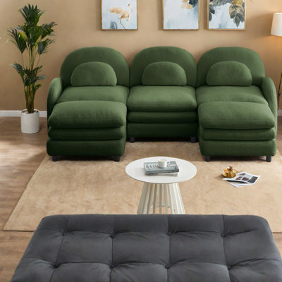 Canapés modulaires Cloud Comfort, canapé modulaire 3 places pour la maison Teddy